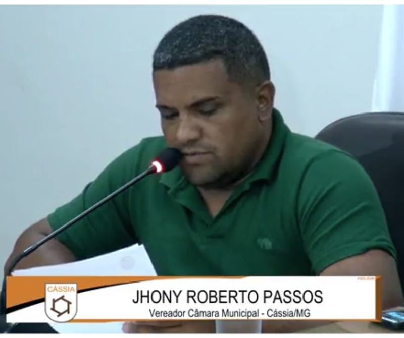 VEREADOR JHONY ROBERTO SOLICITA INFORMAÇÕES SOBRE TRANSPORTE DE PACIENTES PELO PROGRAMA DE TRATAMENTO FORA DO DOMICÍLIO (TFD)