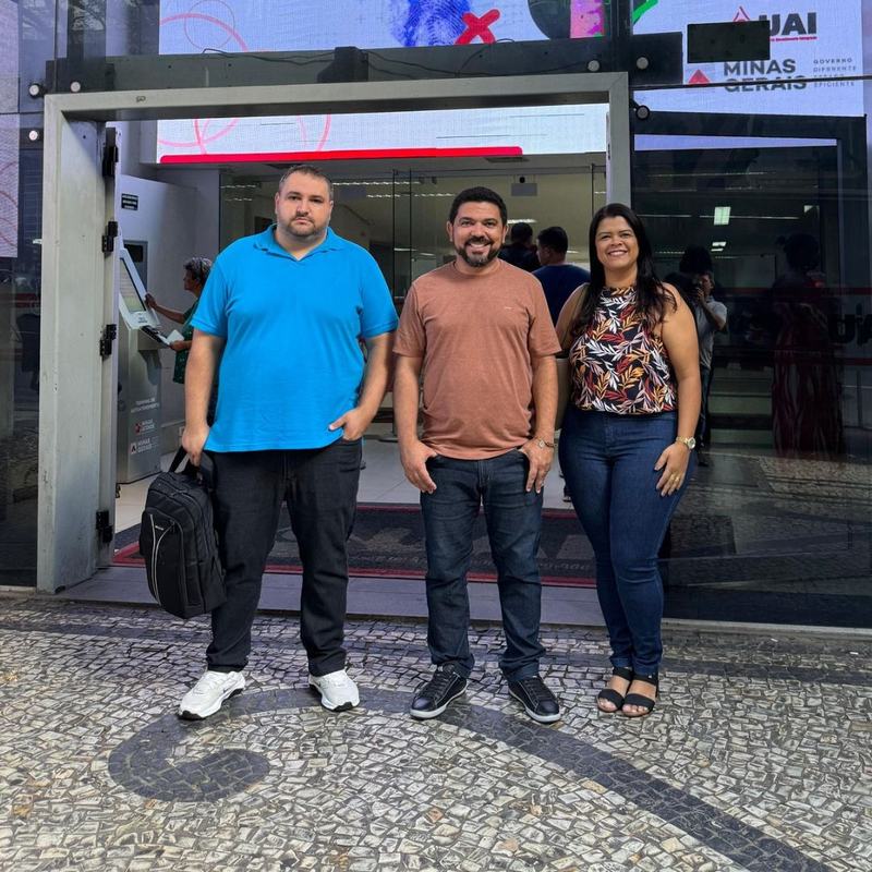 COORDENADOR E SUPERVISORA DA UAI DE CÁSSIA PARTICIPAM DE TREINAMENTOS EM BH