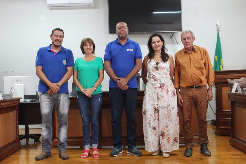 PRESIDENTE DA CÂMARA DE ITAÚ DE MINAS VISITA A CAMARA MUNICIPAL DE CÁSSIA