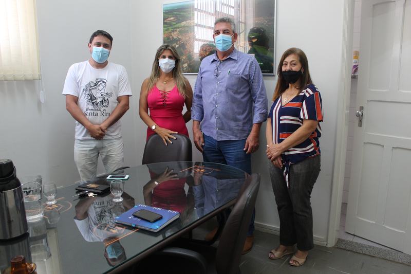 Câmara recebe visita de assessor do deputado estadual Dalmo Ribeiro
