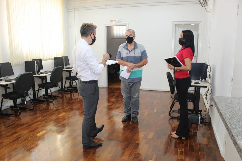 Equipe Técnica UAI Compartilha visita Câmara Municipal para análise e vistoria de projeto para instalação da unidade em Cássia