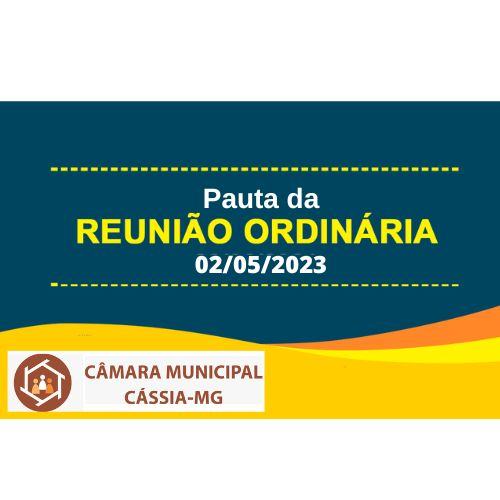 Pauta da 6ª Sessão Ordinária do º Ano da Legislatura 2021/2024