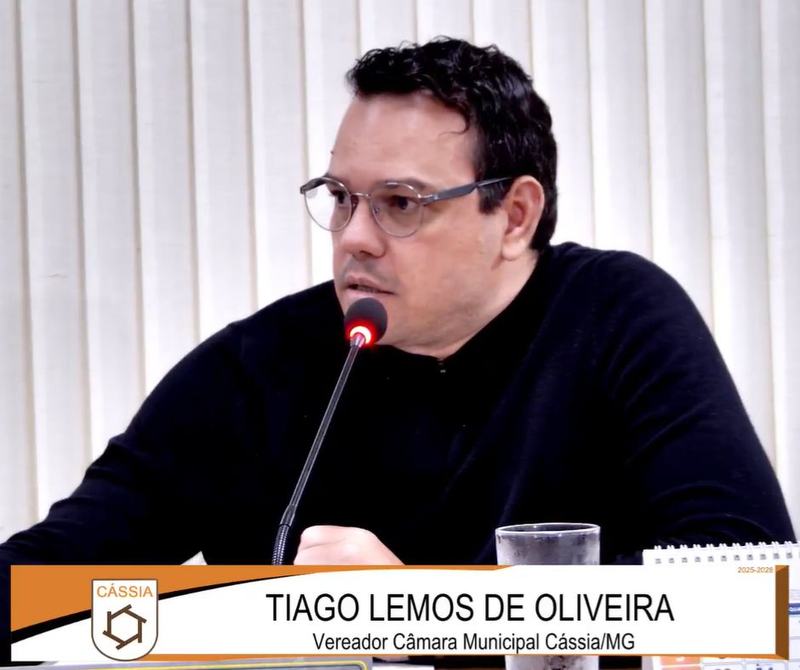 VEREADOR TIAGO CHANEL SOLICITA PRESTAÇÃO DE CONTAS E ATAS DO CONSELHO DE PATRIMÔNIO HISTÓRICO DE CÁSSIA