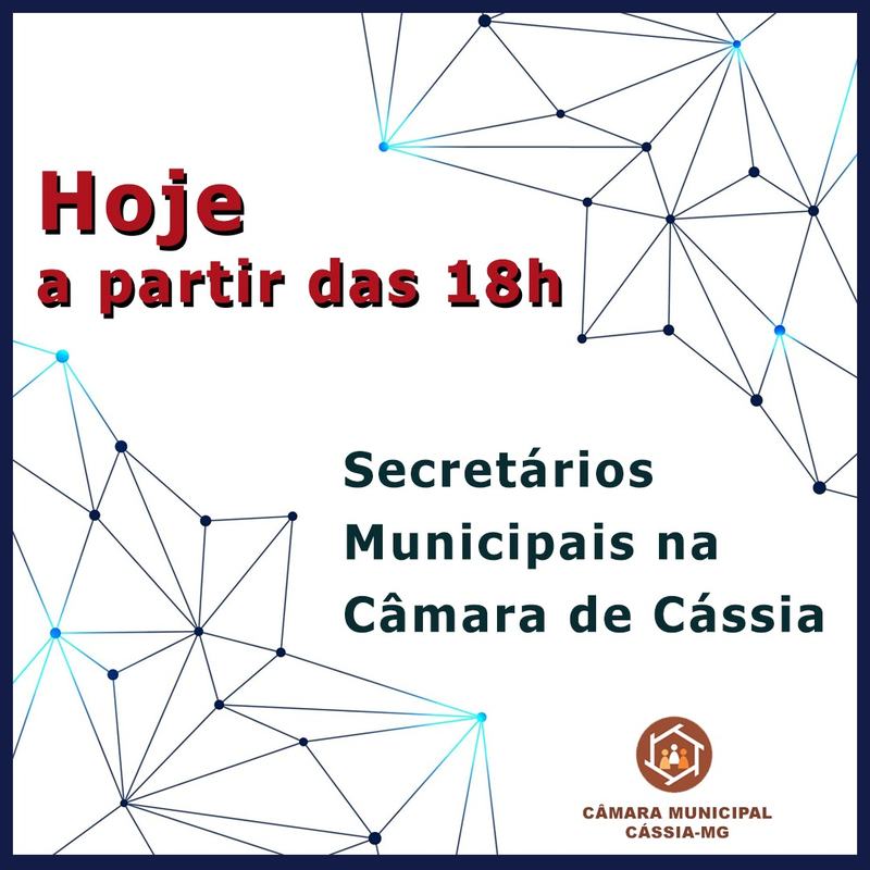 Reunião com Secretários Municipais