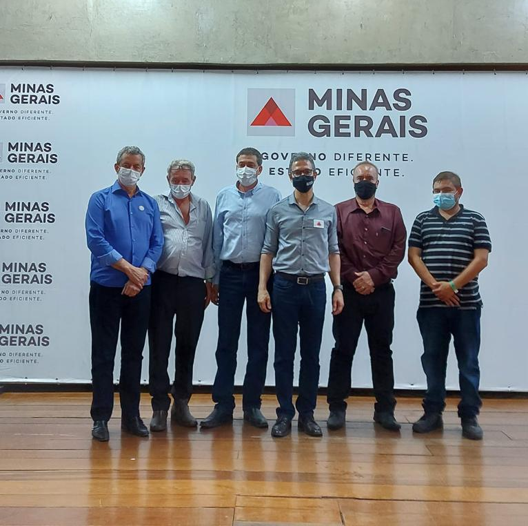 Vereadores se encontram com o Governador Romeu Zema para reivindicar melhorias para o município