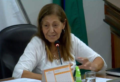 VEREADORA SOLICITA ROTATÓRIA NA AV. ILDEFONSO DEL BIANCO