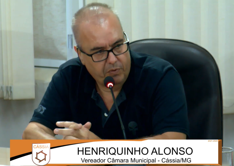 VEREADOR HENRIQUINHO PROPÕE PROJETO DE LEI QUE INSTITUI “O DIA DE CONSCIENTIZAÇÃO E DEFESA DA LIBERDADE DE CULTO” NO MUNICÍPIO DE CÀSSIA