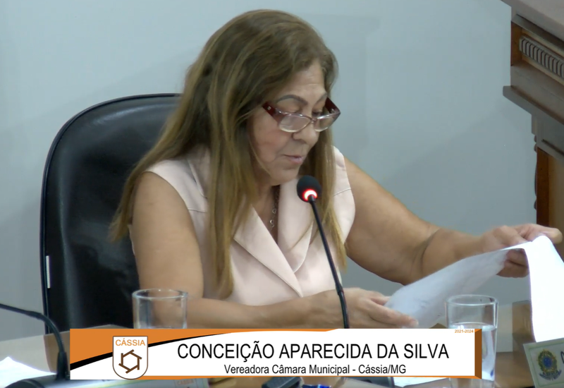 VEREADORA SOLICITA PROJETO DE AÇÃO SOCIAL NO MUNICÍPIO DE CÁSSIA
