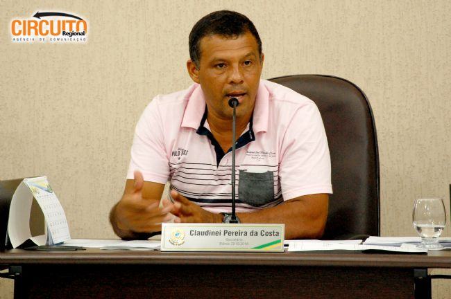VEREADOR CLAUDINEI PARTICIPA DO PROGRAMA CÂMARA E A CIDADE
