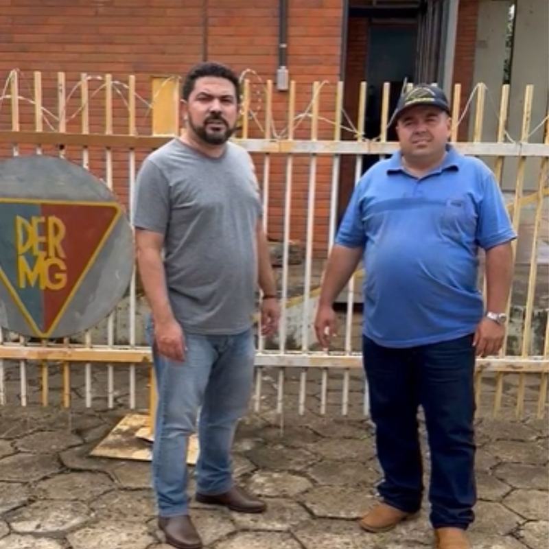 VEREADORES SOLICITAM AO DER-MG MANUTENÇÃO EM ASFALTO NA ROD. MG-344 PRÓXIMO A CÁSSIA